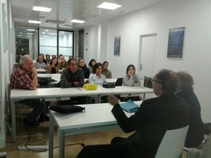 Reunió amb professionals del sector en el Col·legi d'Odontòlegs d'Albacete